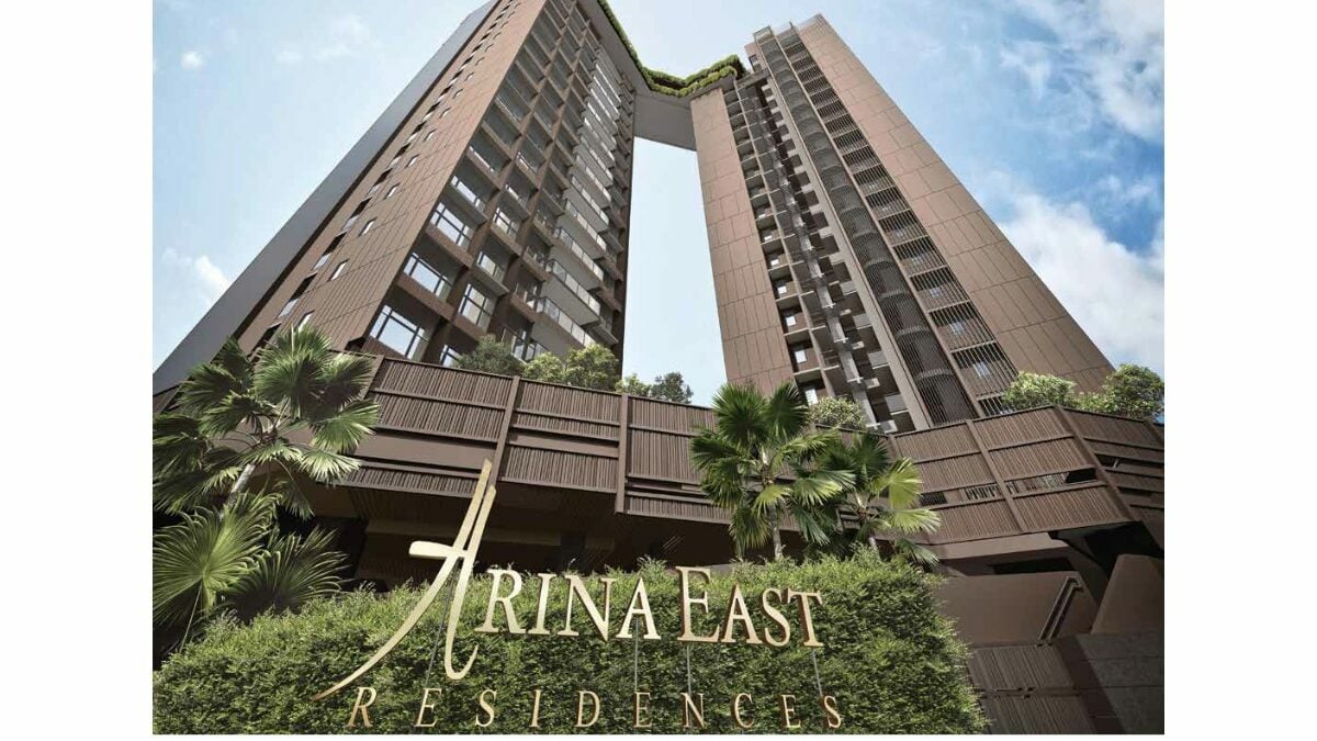 arina east residences artist impression