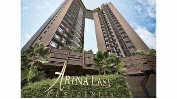 arina east residences artist impression