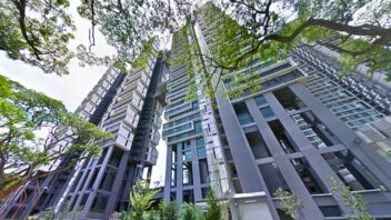 Google Maps screengrab of SkyTerrace @ Dawson, where the 5-room unit just sold for a national record breaking S$1,658,888