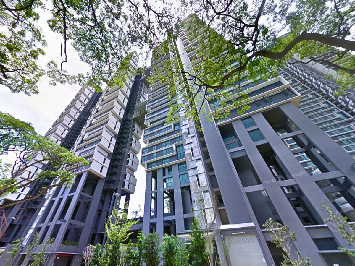 Google Maps screengrab of SkyTerrace @ Dawson, where the 5-room unit just sold for a national record breaking S$1,658,888