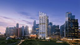 Artist impression of W residences marina view