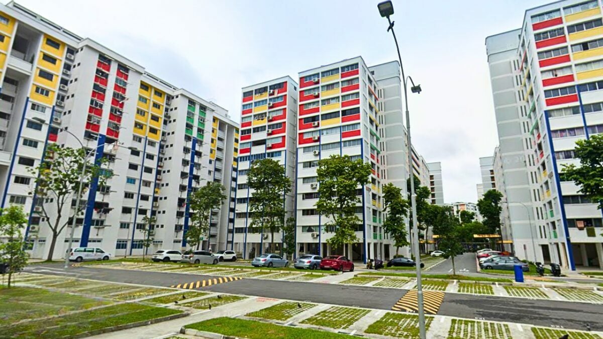 Google map screengrab of the yishun exe ath S41.28M record holder in Nee Soon Central View