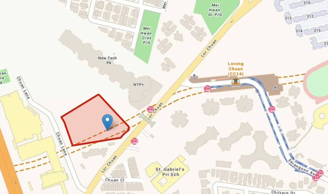 S$1,376 psf ppr top bid at Chuan Grove GLS site