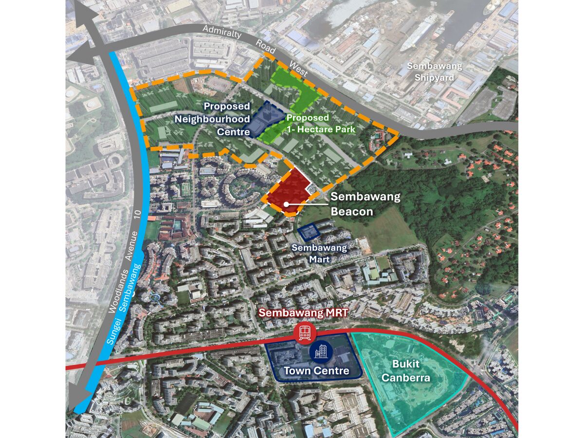 Upon its full development, Sembawang North will provide its residents with easy access to a wide array of amenities, lush green spaces, and efficient public transport links.