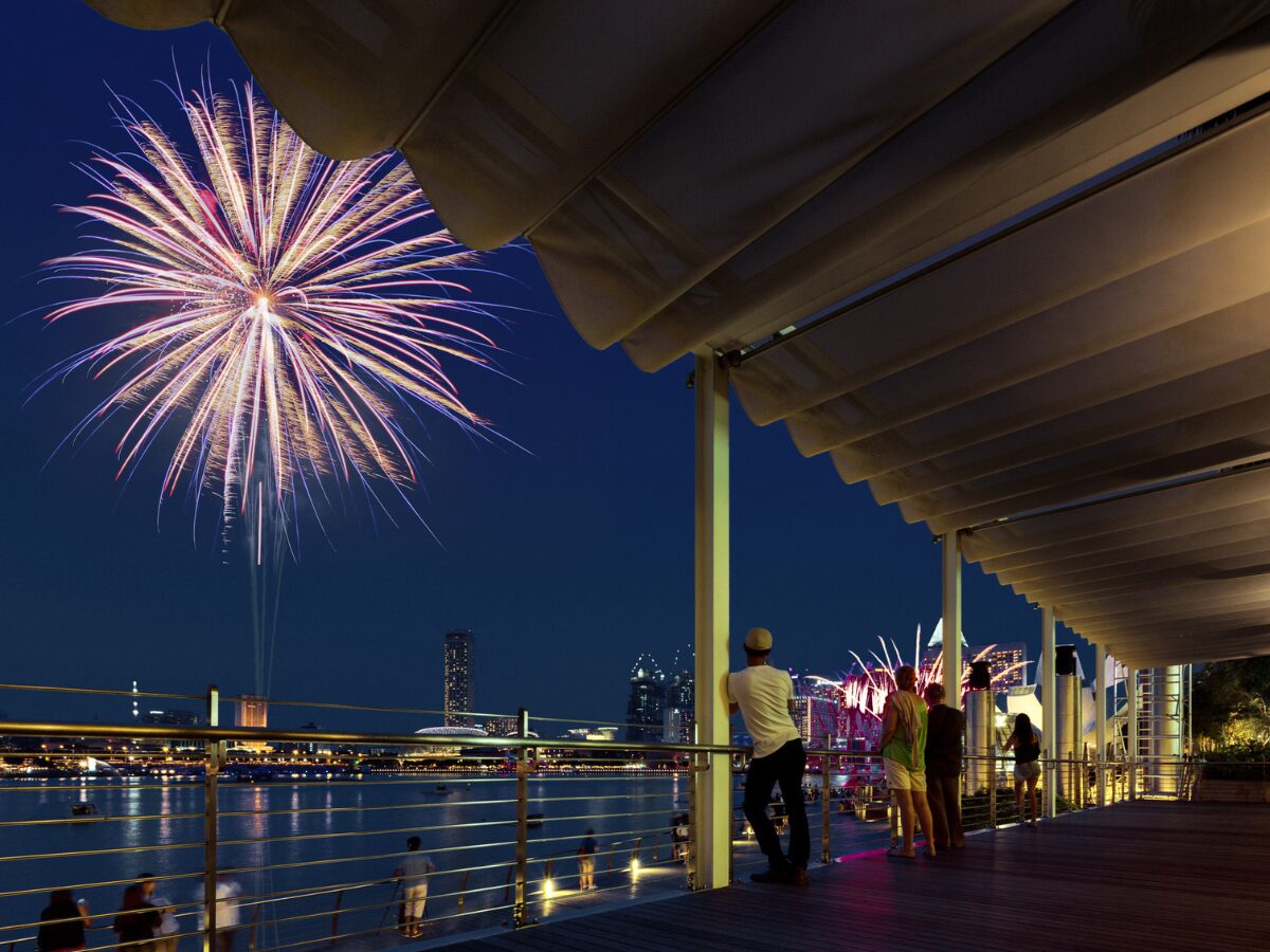 Singapore city image of National day firework at Marina Bay Sands