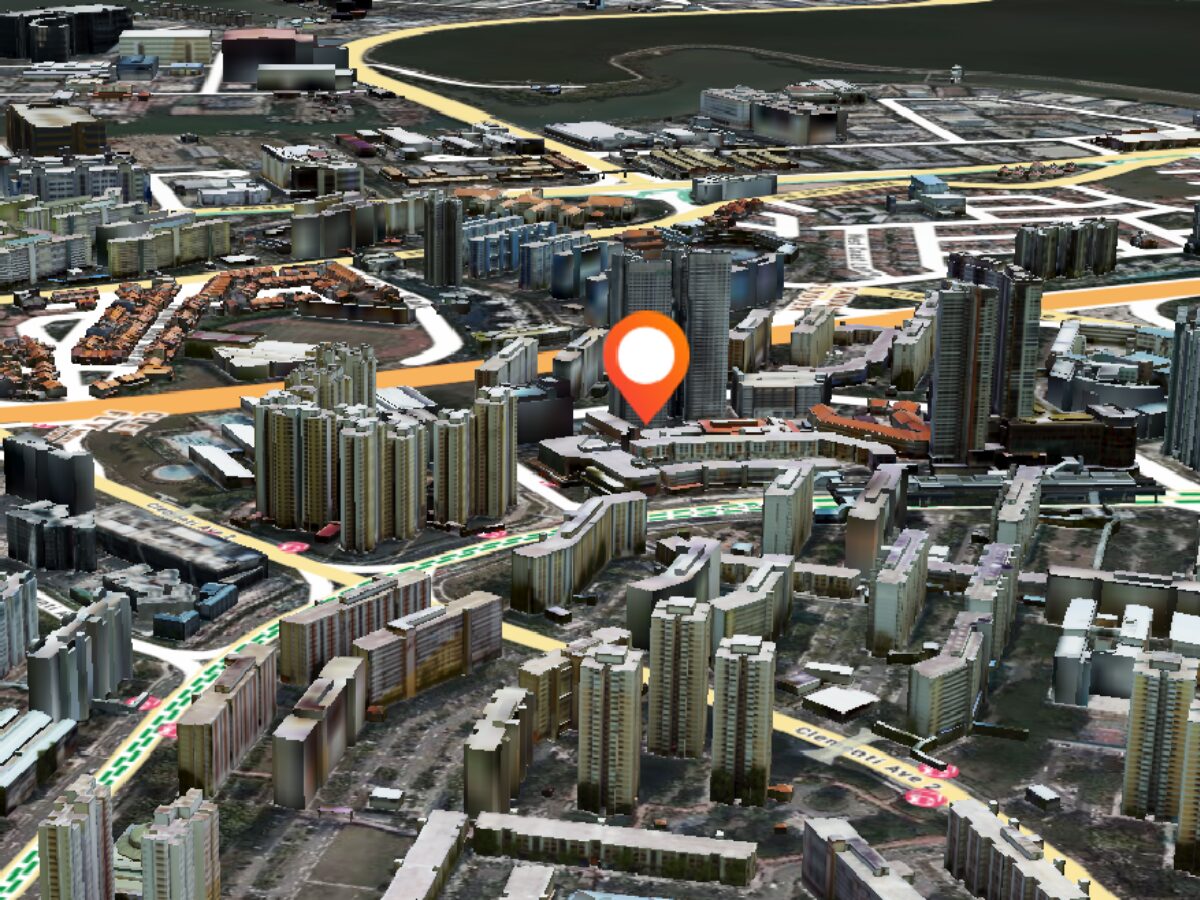 One map image of clementi crest