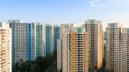 singapore public housing skyline