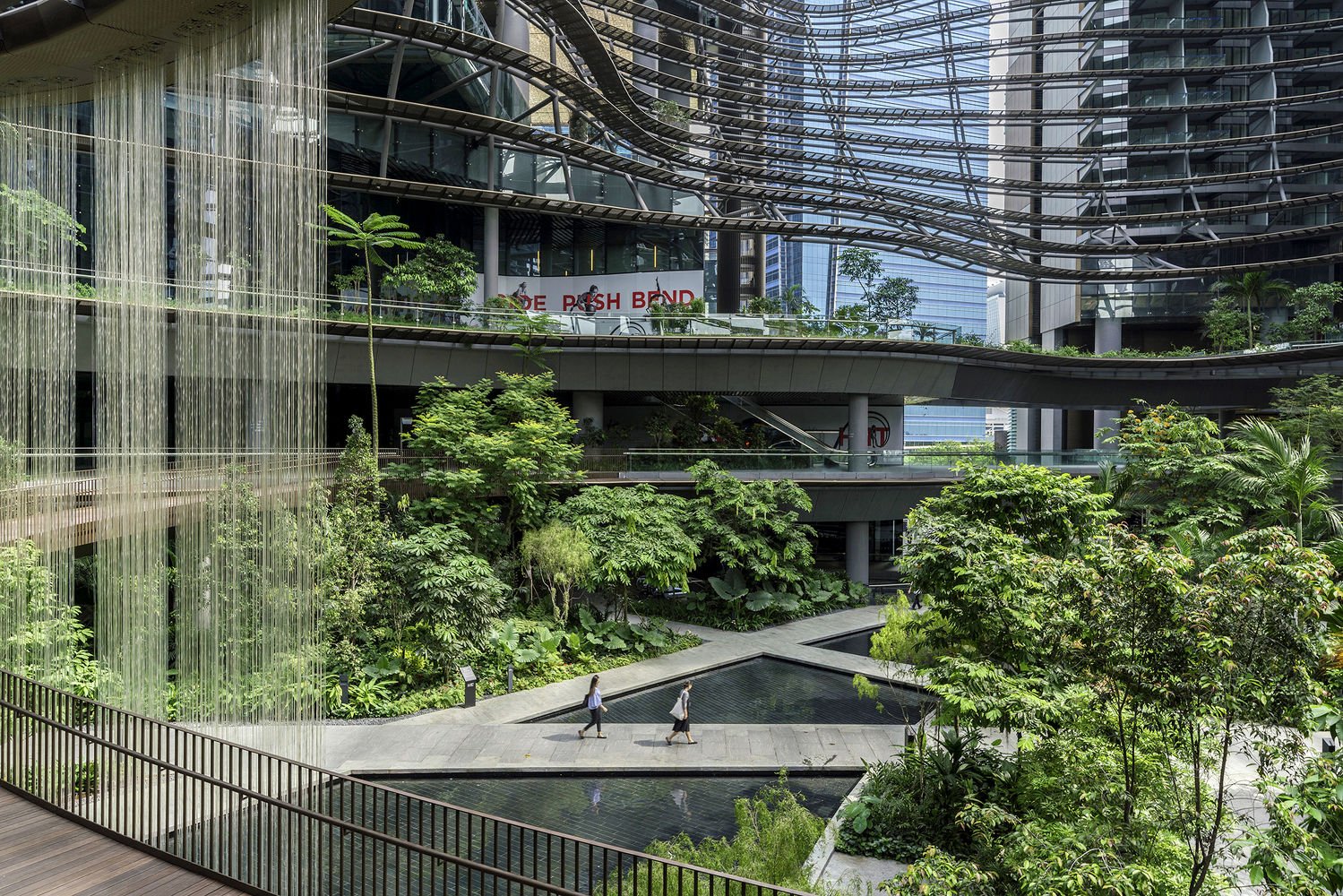 marina bay condo green heart