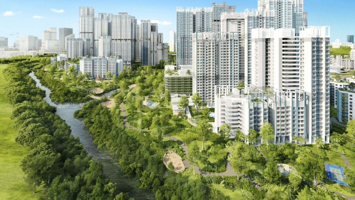 artist impression of berlayar estate