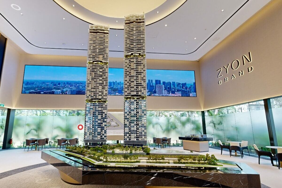 zyon grand, an integrated development in River Valley set to preview on October 8th.