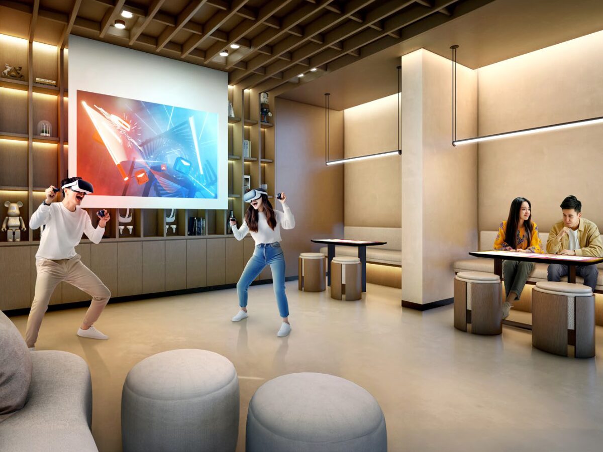 Artist’s impression of the Games Room.