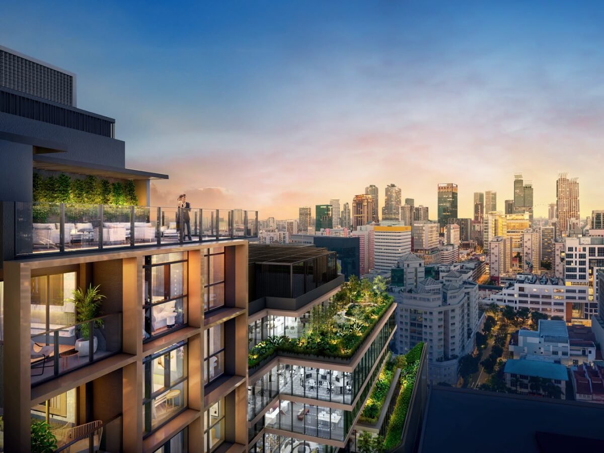 Artist’s impression of One Sophia.