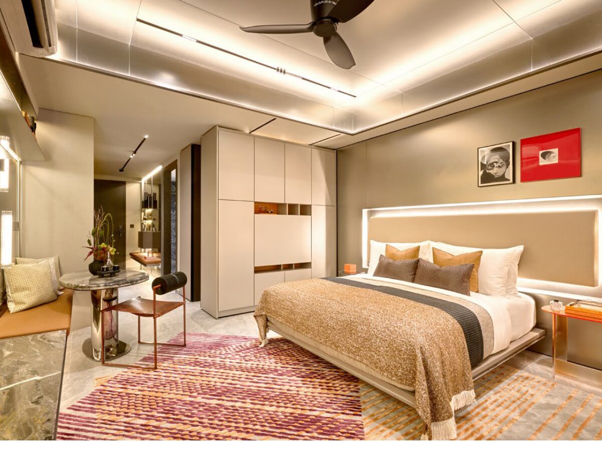 Artist’s impression of the studio at The Collective at One Sophia.