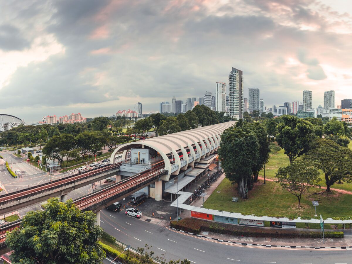 Kallang MRT Panoramic View