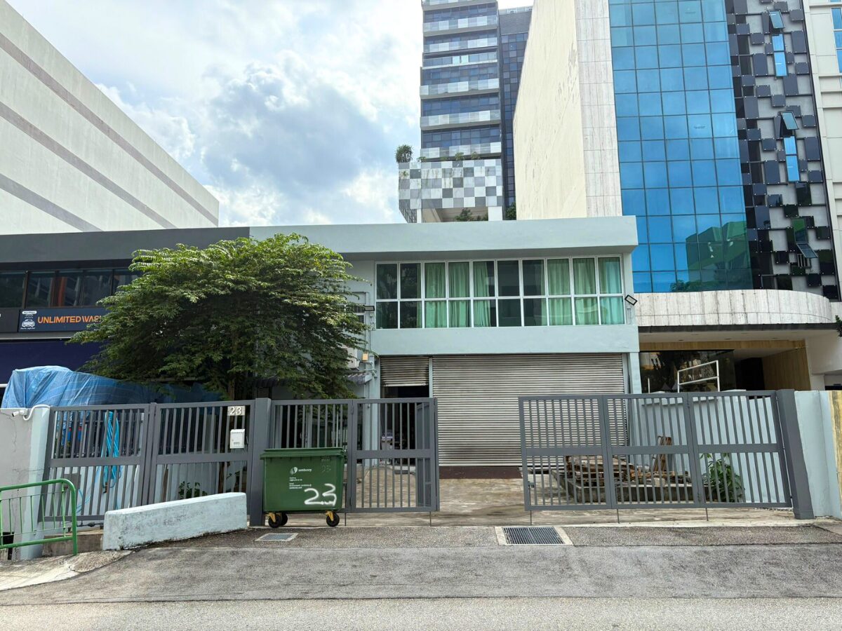 23 playfair road building