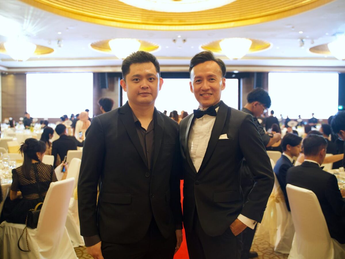 eric lee and his mentor sean yin from propnex