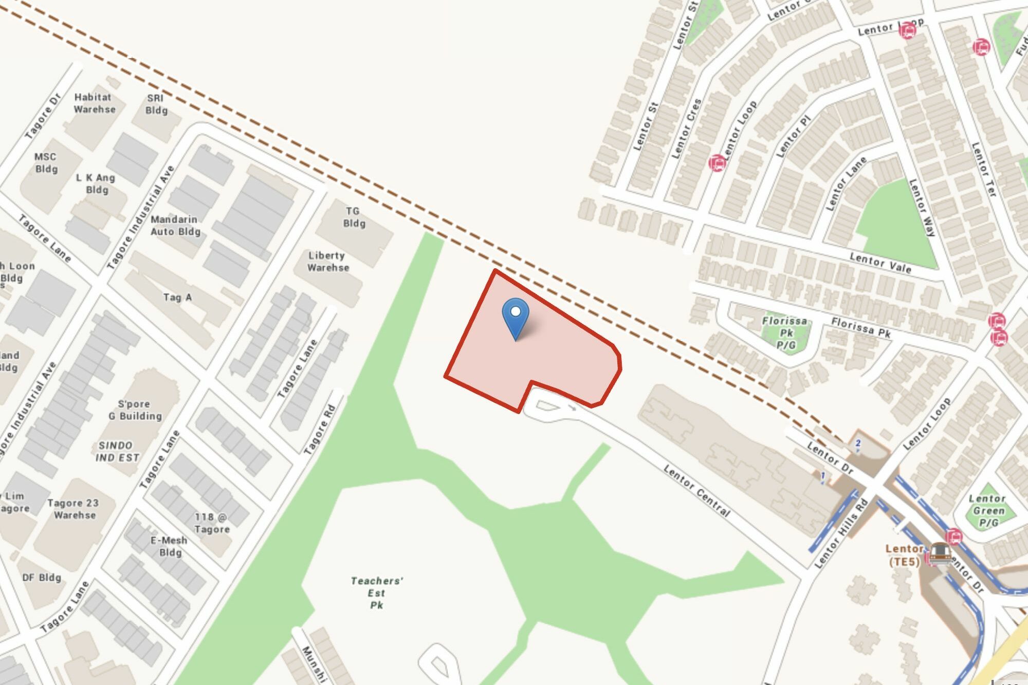 Lentor Central gls site