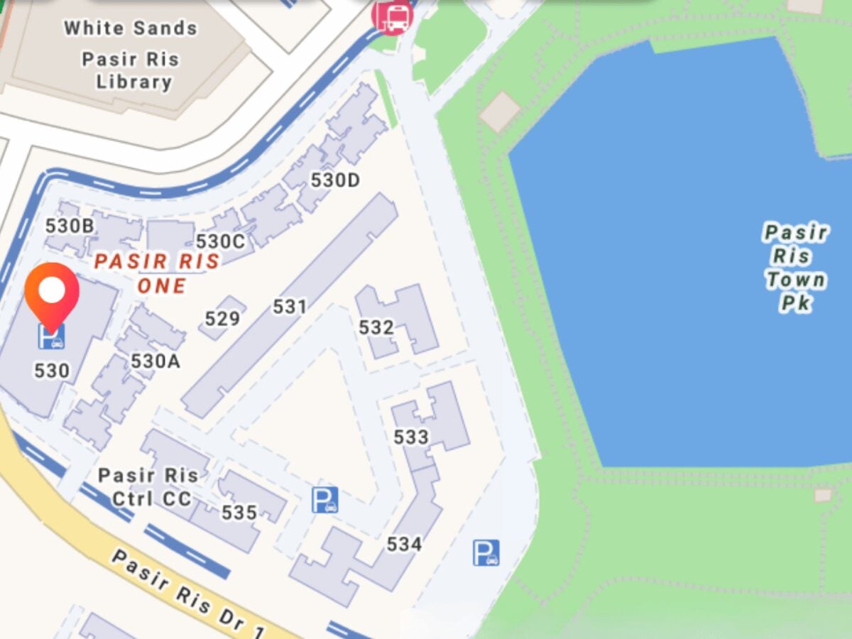 pasir ris one map