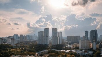 Singapore skyline representing the private housing market amid slower new home sales in August 2026